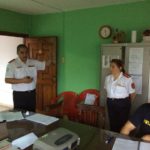 Instructores del CTC resultan ilesos luego de un accidente de Tránsito