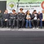 Desfile Federativo en conmemoración del Día Nacional del Bombero Voluntario.